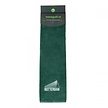 Nova Golf 'Rotterdam Erasmus Bridge' Golf Towel - Green White