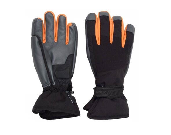 Sinner Sinner Wolf Dry-S Heren Handschoenen - Zwart Oranje