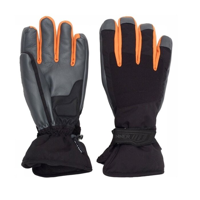 Sinner Wolf Dry-S Heren Handschoenen - Zwart Oranje