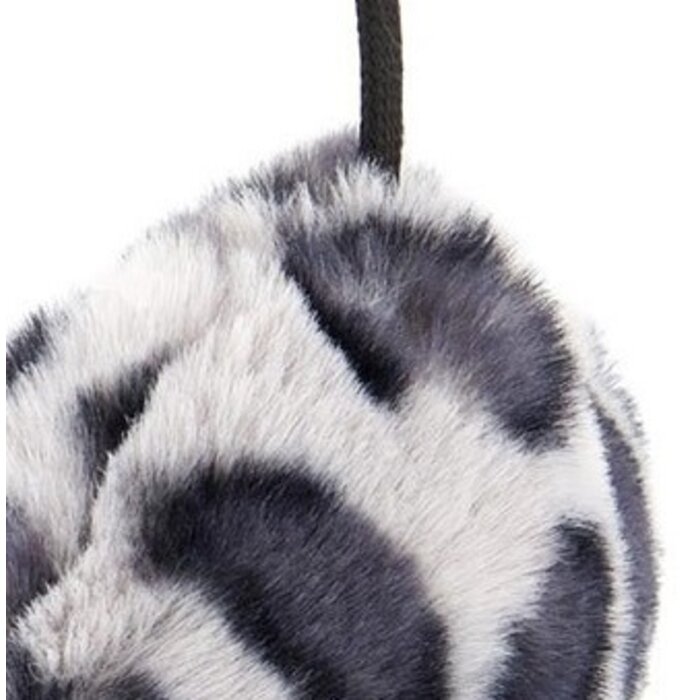 Sinner Sinner Saga Oorwarmers - Grijs Zwart