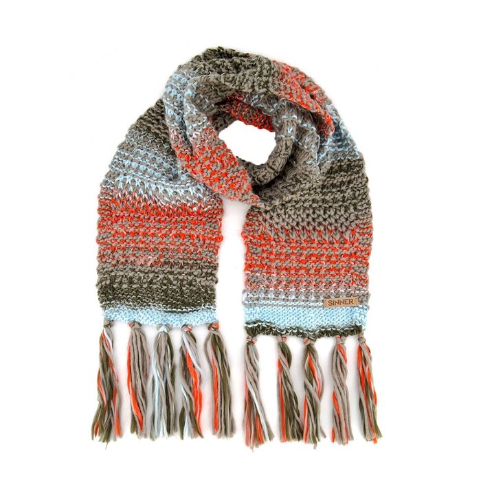 Sinner Sinner Sierra Junior Scarf - Grey Melange