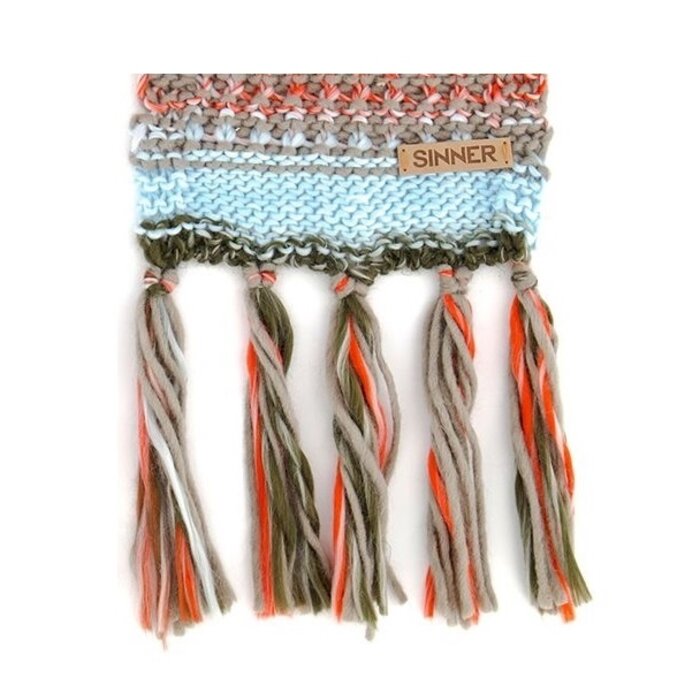 Sinner Sinner Sierra Junior Scarf - Grey Melange