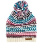 Sinner Sierra Beanie - Weiß Melange