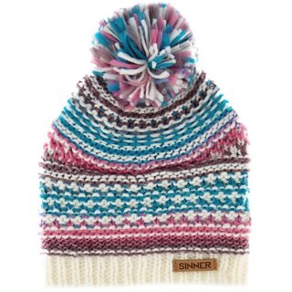 Sinner Sierra Beanie - Wit Melange