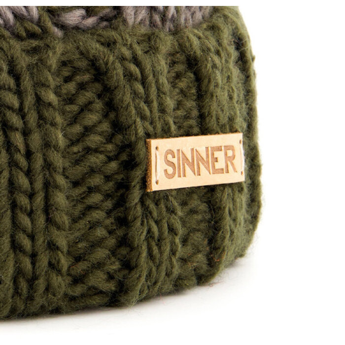 Sinner Jackson Beanie - Moss Green