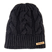 Sinner Cable Beanie - Black