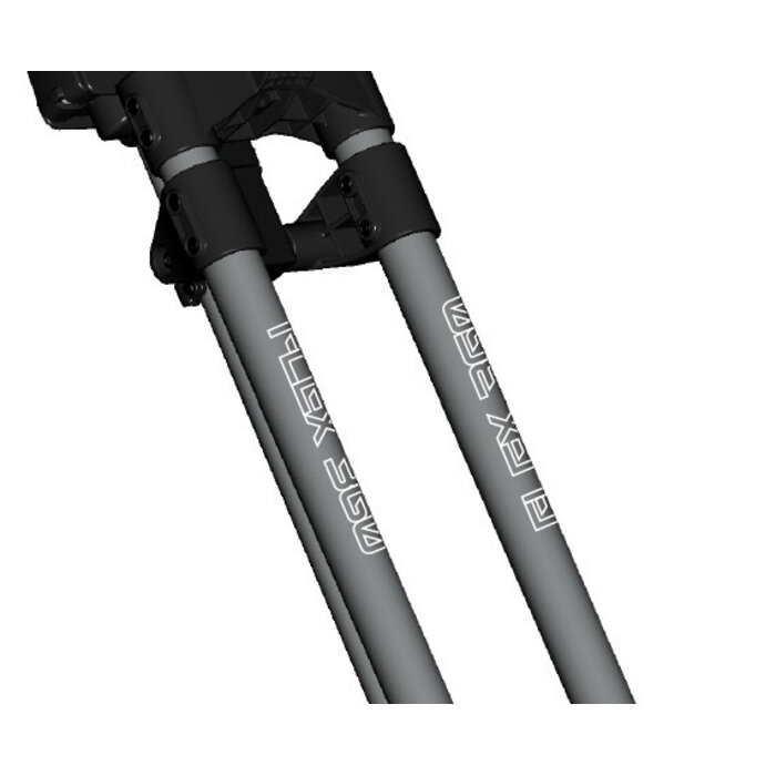 FastFold FastFold Flex 360 Golf Trolley - Grey Black