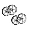 Clicgear Wheel Set For Clicgear 8.0+ Golf Trolley (4 wheels) - White