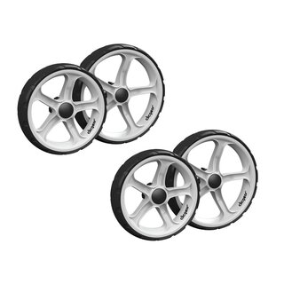 Clicgear Clicgear Wheel Set For Clicgear 8.0+ Golf Trolley (4 wheels) - White