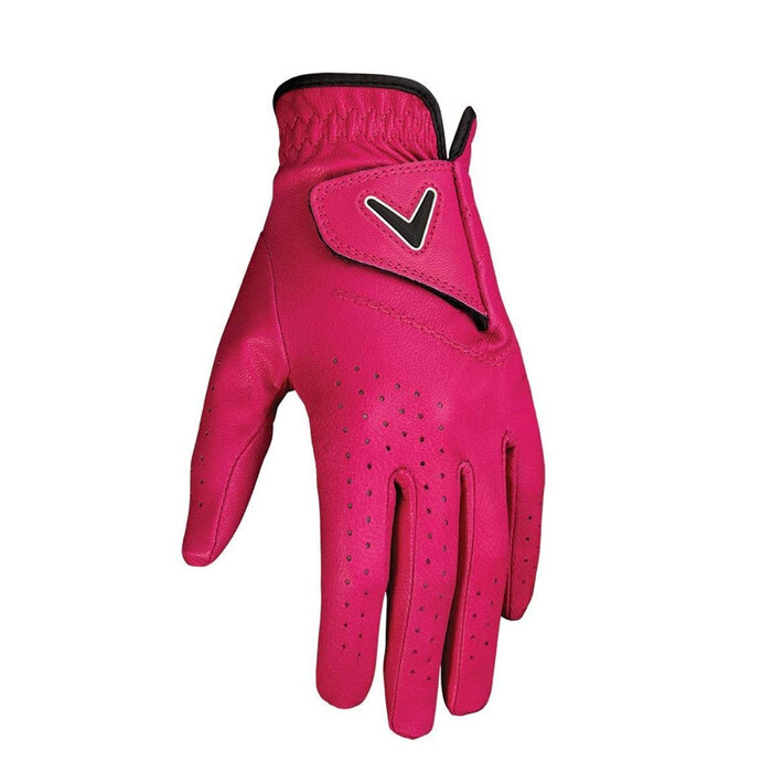 Callaway Callaway Opti-Color Dames Golfhandschoen - Roze (Voor Rechtshandige Golfers)