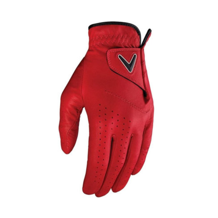 Callaway Callaway Opti-Color Herren Golfhandschuh - Rot (Für Rechtshänder)