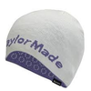 TaylorMade Reversable Ladies Beanie - White Purple