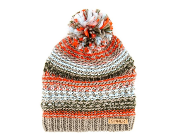 Sinner Sinner Sierra Kids Beanie - Grey Melange