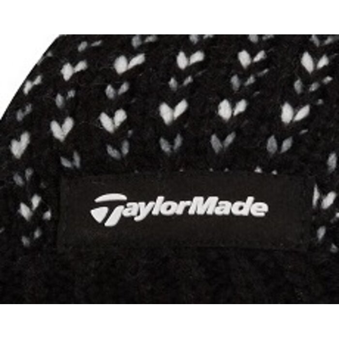 TaylorMade TaylorMade Ladies Bobble Beanie - Zwart