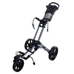 FastFold Flex 360 Golf Trolley - Grey Black