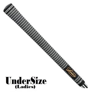 Lamkin Lamkin Crossline UNDERSIZE Ladies Grip - Black White Lamkin Lamkin Crossline UNDERSIZE Ladies Grip - Black White