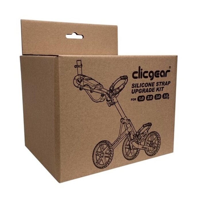 Clicgear Clicgear Silicone Strap Uprade Kit - Zwart