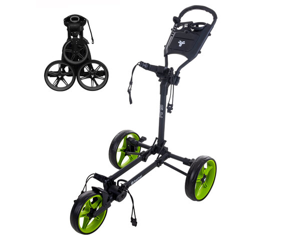 FastFold FastFold Slim Golftrolley - Charcoal Groen