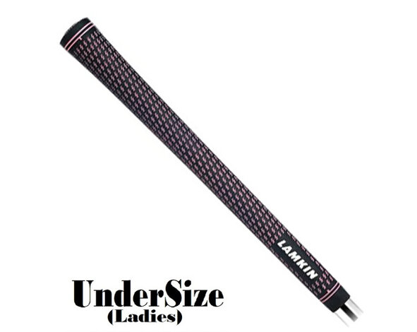 Lamkin Lamkin Crossline UNDERSIZE Ladies Grip - Zwart Roze