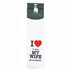 Nova Golf 'I Love It When My Wife' Golfhandtuch - Weiß