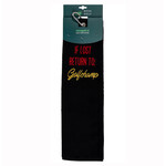 Nova Golf 'If Lost Return To Golfchamp' Serviette de golf - Noir