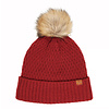 Callaway Ladies Pom Pom Beanie - Rot