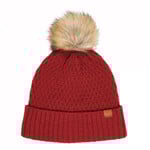 Callaway Ladies Pom Pom Beanie - Rood