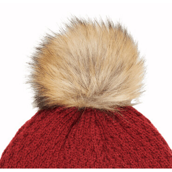 Callaway Callaway Ladies Pom Pom Beanie - Dark Red