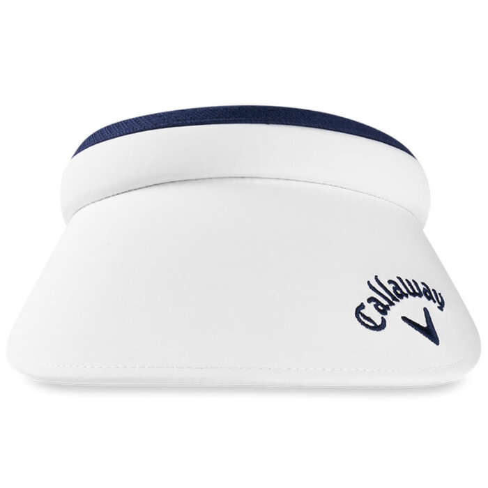 Callaway Callaway Ladies Clip Visor - White Navy