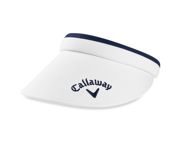 Callaway Callaway Ladies Clip Visor - Wit Blauw