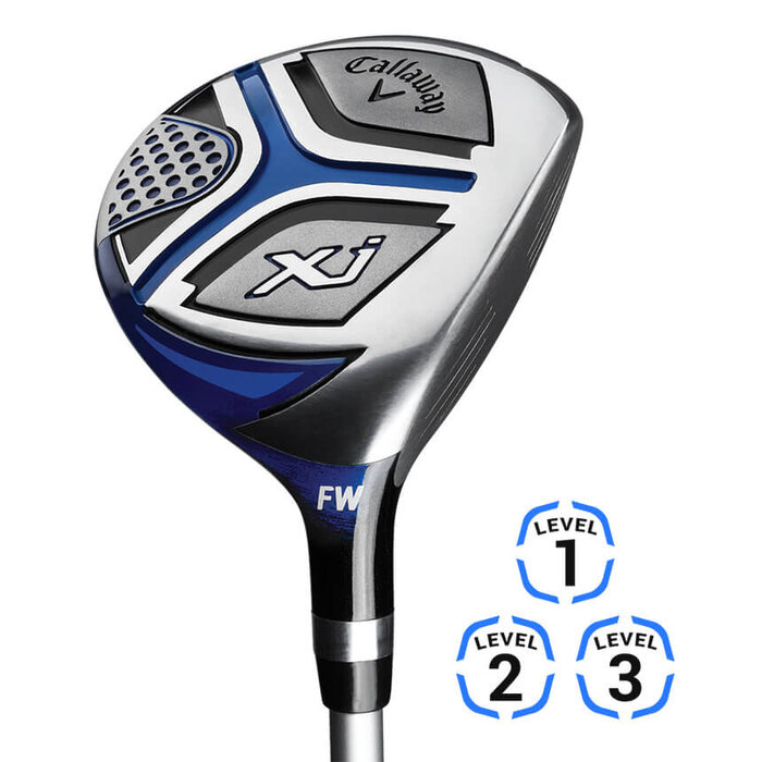 Callaway Callaway XJ2 Blauw 10-Delige Junior Golfset | Standbag (Unisex 6-9 Jaar) LINKS