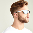 Sinner Sinner Pitch Golf Sunglasses - Matt White