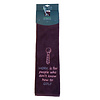 Nova Golf 'Work Is For People...' Golf Towel - Burgundy Red