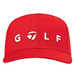TaylorMade TaylorMade Lifestyle Adjustable Logo Golf Hat - Red
