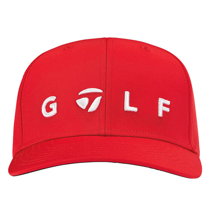 TaylorMade TaylorMade Lifestyle Adjustable Logo Golf Hat - Red
