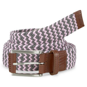 Puma Puma X Weave Belt Broekriem - Grijs Roze Puma Puma X Weave Belt Broekriem - Grijs Roze