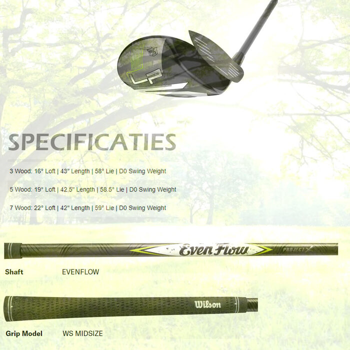 Wilson Wilson Launch Pad 2 Dames Fairway Wood