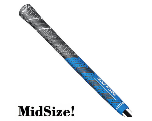 GolfPride GolfPride MultiCompound Plus 4 MIDSIZE Grip - Charcoal Blauw