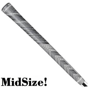 GolfPride GolfPride MultiCompound Plus 4 MIDSIZE Grip - Grijs Charcoal GolfPride GolfPride MultiCompound Plus 4 MIDSIZE Grip - Grijs Charcoal