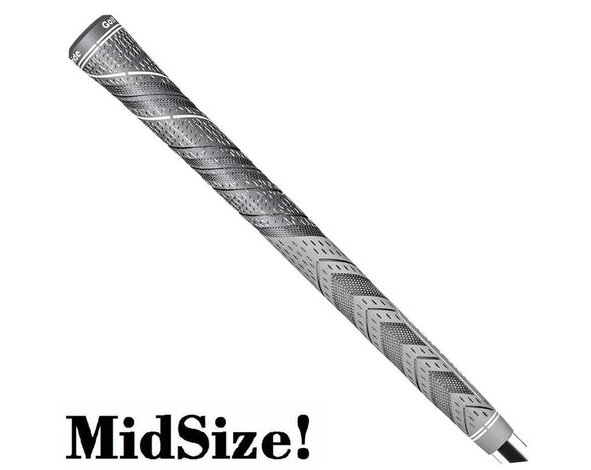 GolfPride MultiCompound Plus 4 MIDSIZE Grip - Grey Charcoal
