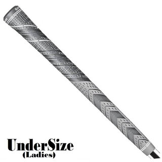 GolfPride MultiCompound Plus 4 UNDERSIZE Grip (Ladies) - Grey Charcoal