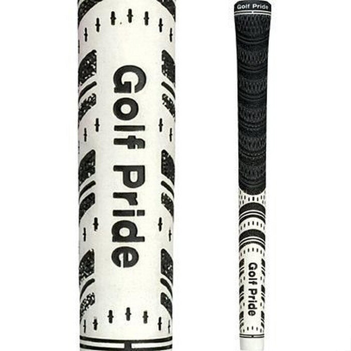 GolfPride GolfPride New Decade MultiCompound Grip STANDARD - Blanc Noir