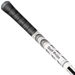 GolfPride New Decade MultiCompound STANDAARD Grip - Wit Zwart