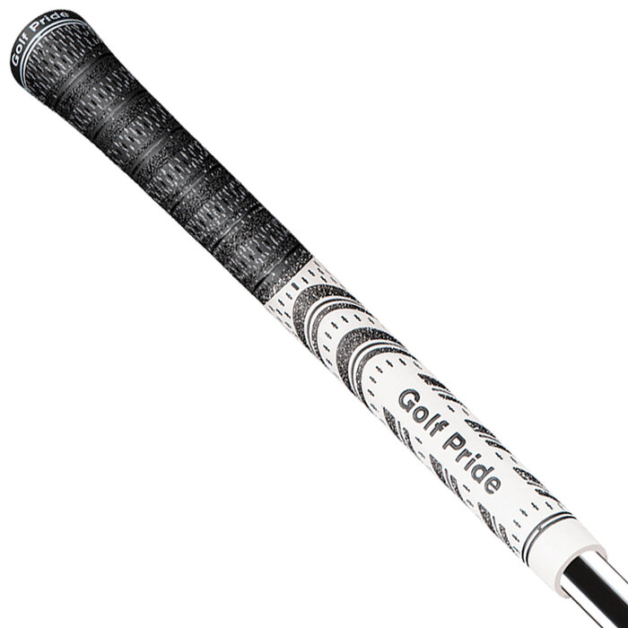 GolfPride GolfPride New Decade MultiCompound ESTÁNDAR Grip - Blanco Negro