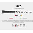 GolfPride GolfPride New Decade MultiCompound ESTÁNDAR Grip - Blanco Negro
