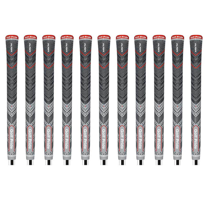 GolfPride GolfPride MultiCompound Plus 4 Align MIDSIZE Grip - Grijs Charcoal