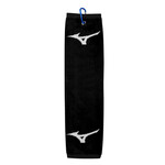 Mizuno RB Tour Trifold Golfhanddoek - Zwart