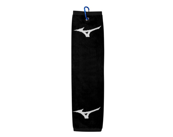 Mizuno Mizuno RB Tour Trifold Golfhanddoek - Zwart
