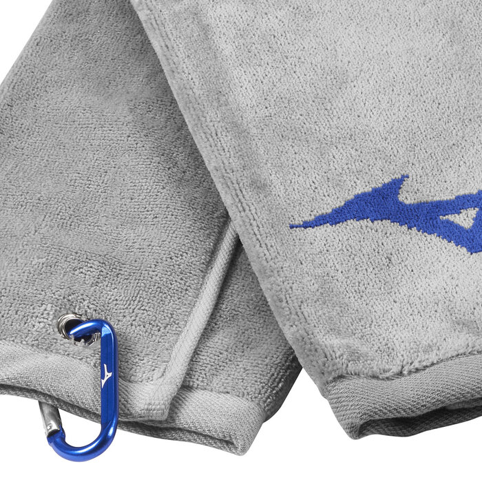Mizuno Mizuno RB Tour Trifold Golf Towel - Grey