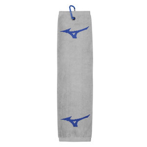 Mizuno Mizuno RB Tour Trifold Golfhanddoek - Grijs Mizuno Mizuno RB Tour Trifold Golfhanddoek - Grijs